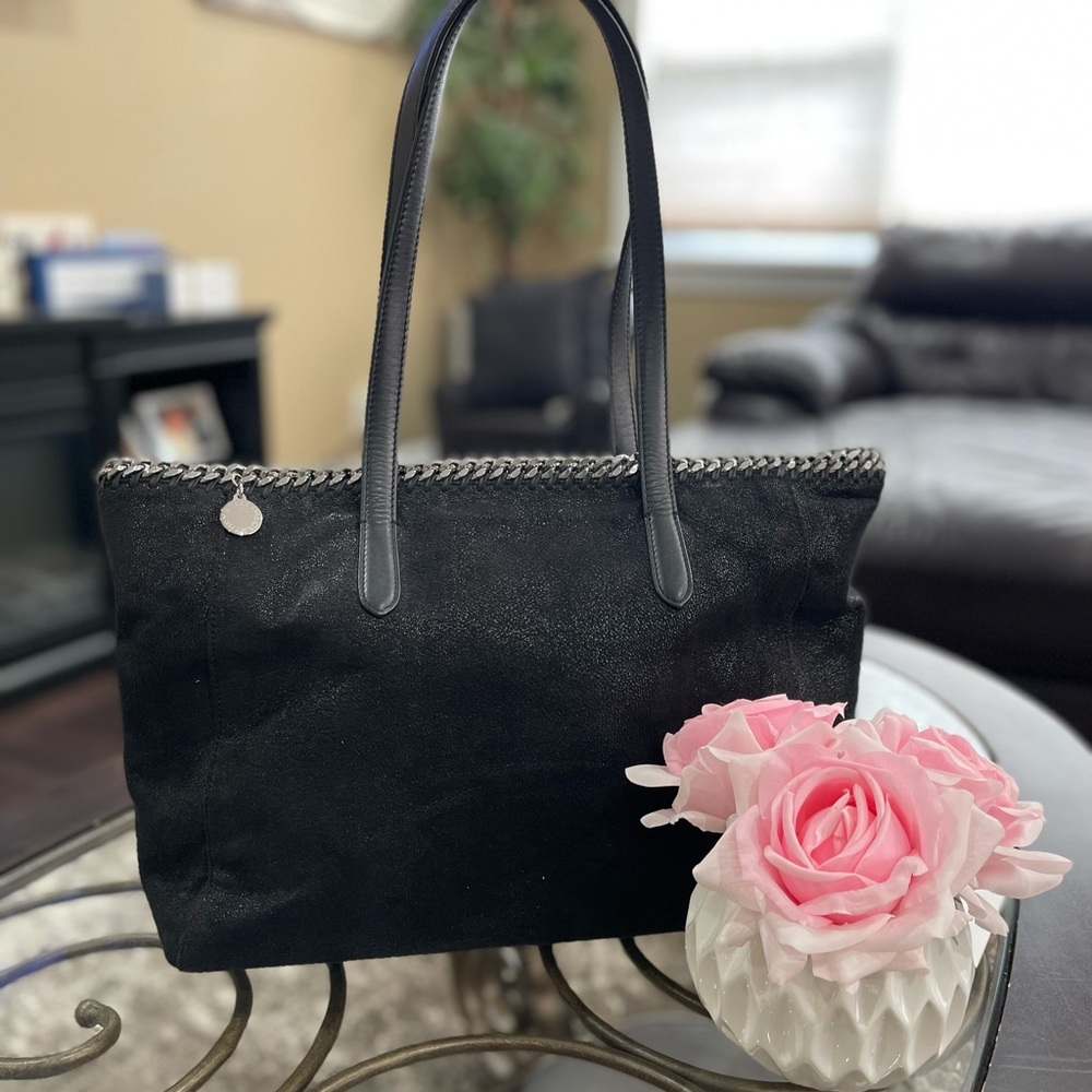 STELLA MCCARTNEY FALABELLA SHAGGY DEER TOTE
